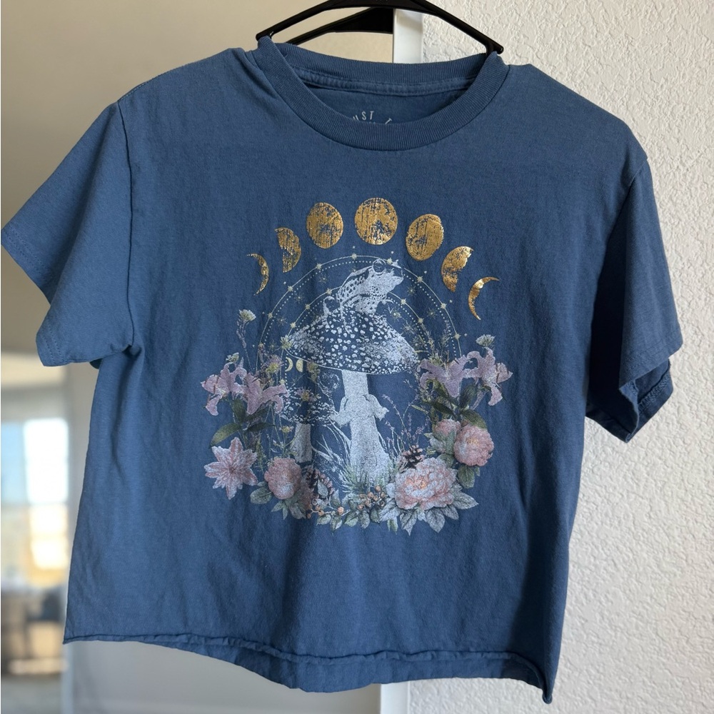 Blue Graphic T-Shirt